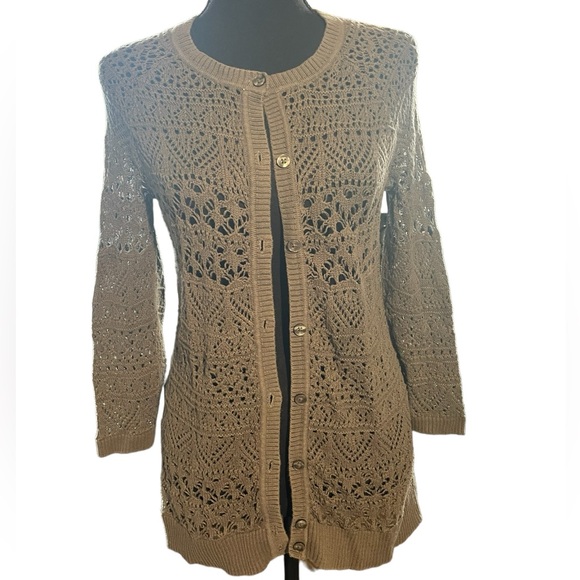 Van Heusen Crocheted Sweater - Picture 1 of 15